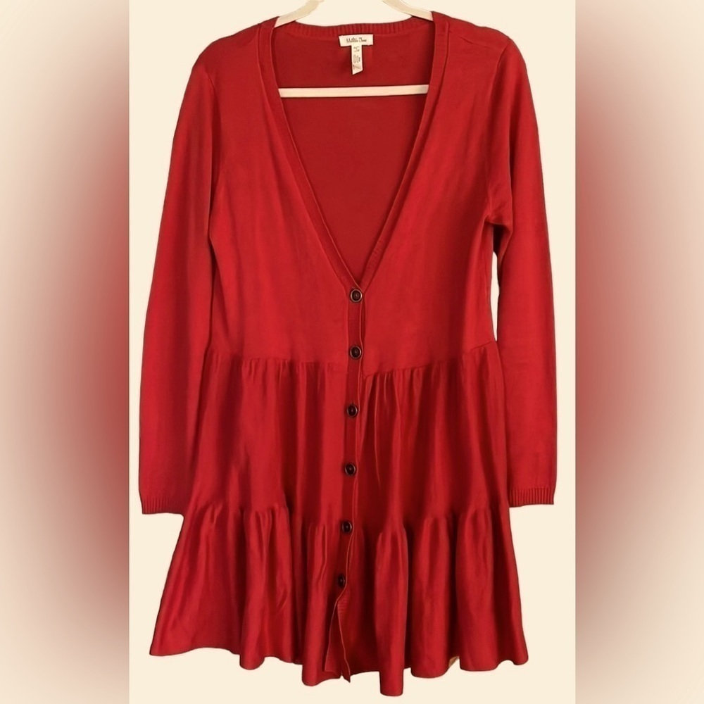 MATILDA JANE Brilliant Daydream Love Me Tender Sweater Cardigan, Sz Small, GUC.